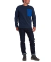 BARBOUR MEN'S SKIFF REGULAR-FIT COLORBLOCKED POCKET SWEATSHIRT