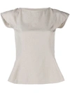 RICK OWENS SADE CUT-OUT BLOUSE