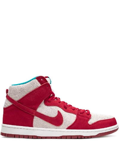 Nike Dunk High Pro Sb Sneakers In 红色