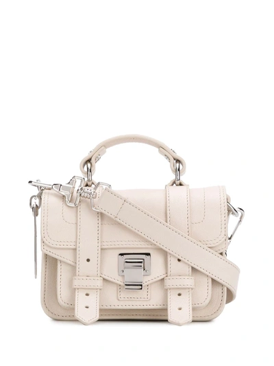 Proenza Schouler Micro Ps1 Crossbody Bag In White