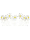 MAISON MICHEL PINTA CRYSTAL-EMBELLISHED HAIR COMB