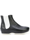 Rosetta Getty Zip-up Clog-style Boots In Black