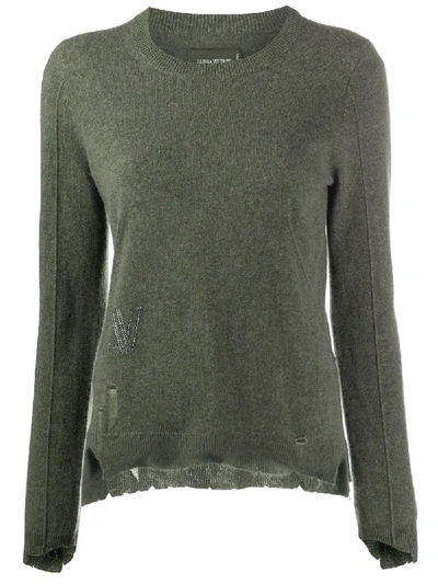 Zadig & Voltaire Shania Cashmere Jumper In Green