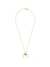 ISABEL MARANT GOLD-TONE BONE NECKLACE