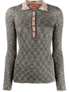MISSONI GLITTERY KNITTED TOP