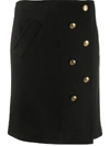 GIVENCHY BUTTONED SHORT SKIRT