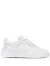 Givenchy Wing Leather Sneakers In White