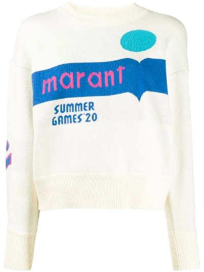 Isabel Marant Étoile Summer '20 Jumper In Neutrals