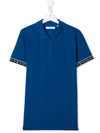 GIVENCHY TEEN LOGO TAPE POLO SHIRT