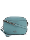 Coach Logo Camera Bag In Blue