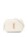 Saint Laurent Baby Lou Belt Bag Crema Soft In Neutrals