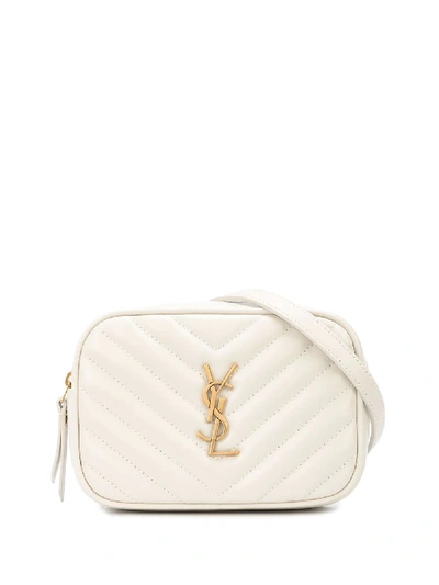 Saint Laurent Baby Lou Belt Bag Crema Soft In Neutrals