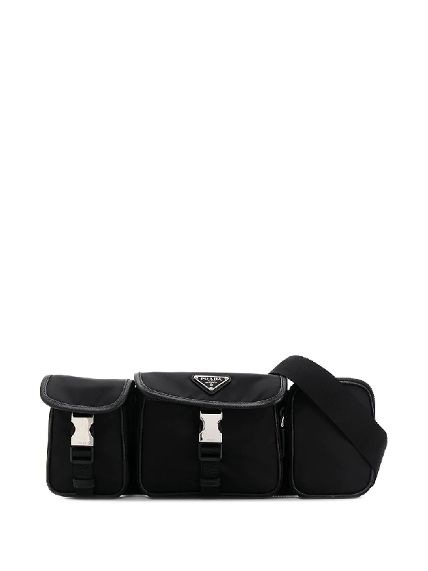 Prada Utility Belt Bag In Black | ModeSens