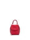 Michael Michael Kors Viv Extra-small Pebbled Backpack In Red