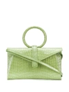 Complet Valery Crocodile-effect Tote Bag In 绿色