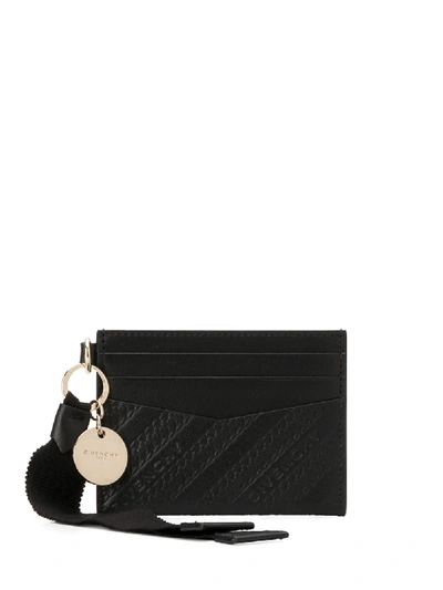 Givenchy Charm Card Holder In Black