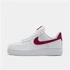 Nike Women's Air Force 1 Low Casual Shoes In White