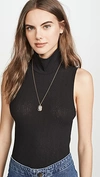 FREE PEOPLE TAKE ON THE TURTLE THONG BODYSUIT