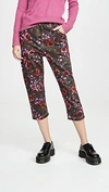MARNI FLORAL JEAN TROUSERS