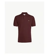 Lacoste 商标刺绣棉质凸纹 Polo 衫 In Vertigo