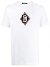 DOLCE & GABBANA LOGO-EMBROIDERED T-SHIRT