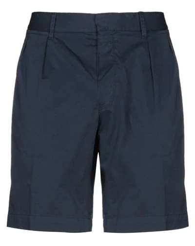 The Gigi Man Shorts & Bermuda Shorts Midnight Blue Size 28 Cotton, Elastane