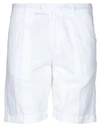 Perfection Shorts & Bermuda In White