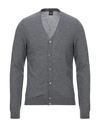 Hugo Boss Cardigans In Grey