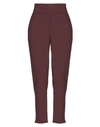Manila Grace Casual Pants In Brown
