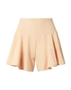 CHLOÉ CHLOÉ WOMAN SHORTS & BERMUDA SHORTS SAND SIZE 12 ACETATE, VISCOSE,13431902HG 3