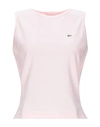 Lacoste Tank Top In Light Pink