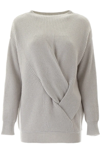 MAX MARA PULLOVER WITH KNOT,201717DMA000005-007GP