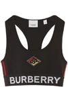 BURBERRY BURBERRY LOGO SPORTS BRA