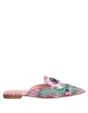 Alberta Ferretti Mules And Clogs In Pink