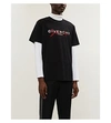 GIVENCHY Logo-embroidered cotton-jersey T-shirt