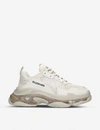 BALENCIAGA TRIPLE S AIRSOLE LEATHER AND MESH TRAINERS,31017930