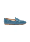 STUART WEITZMAN 'PAYSON' CROC EMBOSSED LEATHER LOAFERS
