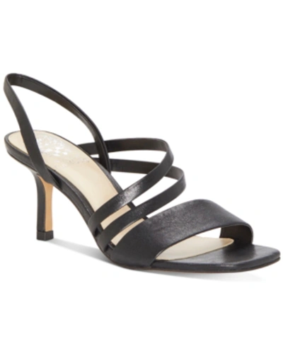 Vince Camuto Savesha Dress Sandals Women's Shoes In Black