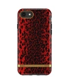 RICHMOND & FINCH RICHMOND & FINCH RED LEOPARD CASE FOR IPHONE 6/6S, 7 AND 8