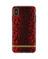 RICHMOND & FINCH RICHMOND & FINCH RED LEOPARD CASE FOR IPHONE XS MAX