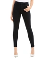 Guess 1981 High Waist Ankle Skinny Jeans In Crystalized Wash