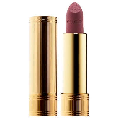 GUCCI VELVET MATTE LIPSTICK 204 PEGGY TAUPE 0.12 OZ/ 3.5 G,P453273