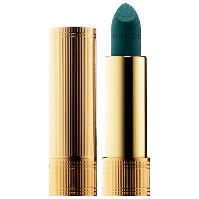 Gucci Velvet Matte Lipstick 704 Valentine Verdante 0.12 oz/ 3.5 G