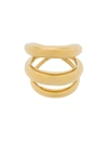 Charlotte Chesnais Gold Vermeil Echo Ring