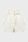 AJE Paperbark Belted Linen Shorts,817657