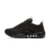 Nike Air Max 97 Sneakers In Triple Black In Black,dark Grey,black