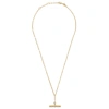 DAISY LONDON X ESTÉE LALONDE 18KT GOLD-PLATED NECKLACE,3732435