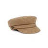 CHRISTYS' LONDON BRETTON CAMEL WOOL CAP,3182654