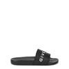 Givenchy Men Black Logo Slides, 11 Luxury Slippers & Slides For Men Darveys In Black