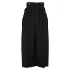 ALEXANDER MCQUEEN BLACK CROPPED WOOL CULOTTES,3164692